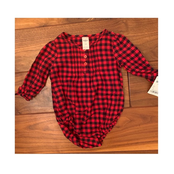 💖5/$22 SALE💖 Lumberjack Onesie NWT